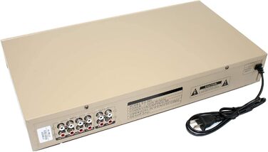 Цифровий HIFI еквалайзер Toplionace EQ898 220В з Bluetooth, USB, стерео підсилювач, 10-смуговий, золотий, для дому та сцени