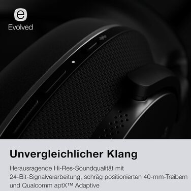 Навушники Bowers & Wilkins Px7 S2e з активним шумозаглушенням, бездротові, aptX™ Adaptive, швидка зарядка, 30 годин роботи, 6 мікрофонів - Океанський блакитний