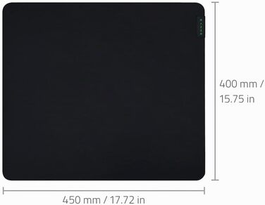 Ігровий килимок для миші Razer Gigantus V2 Large (450 x 400 x 3 мм) — текстурований мікротканинний килимок з протиковзанням, чорний