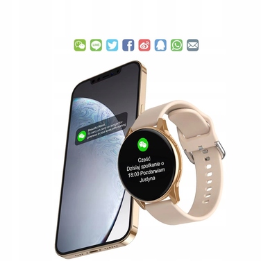 Жіночий смартгодинник Smart-Trend SMARTWATCH DAMSKI PRO T29, рожевий