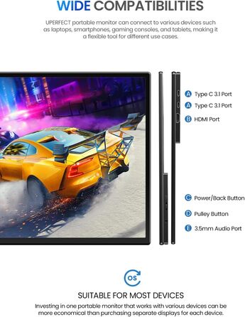 Монітор портативний UPERFECT 21.5