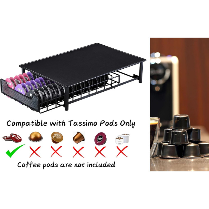 Тримач для капсул кави Tassimo EXZACT (52 шт.), обертається