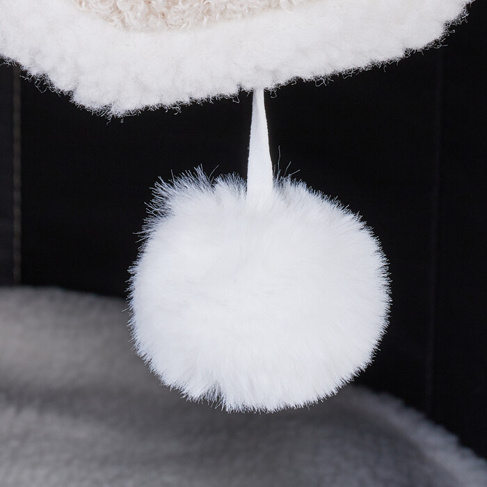 Relaxdays Foldable Cat Cave in Beige