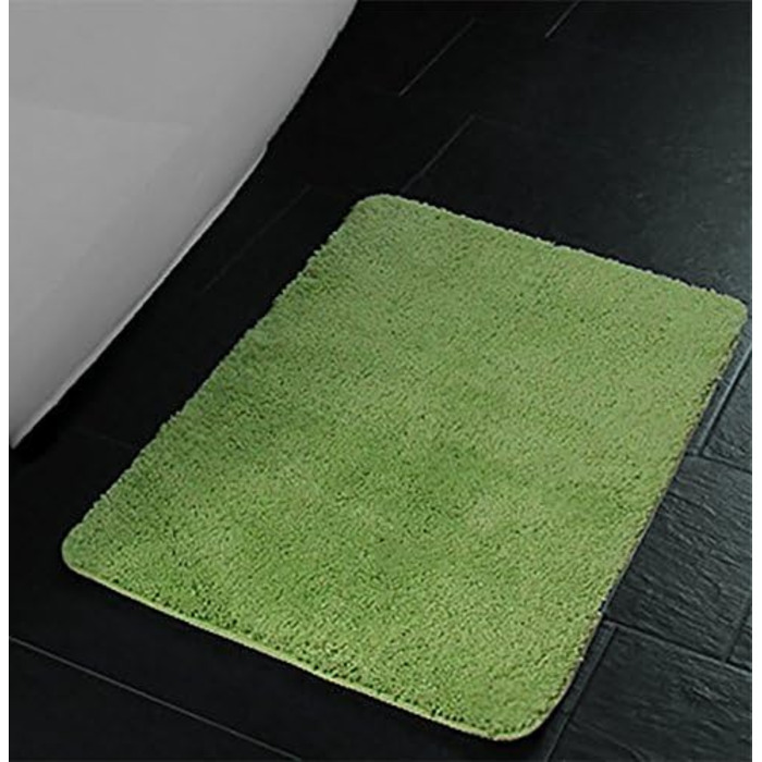Brandsseller Green Bath Mat Set - 2 Piece Set: 50x80cm & 45x50cm