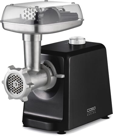 Electric Meat Grinder FW2000 with Spritzgebäck Attachment - 800W/2000W, 2kg/min, Aluminum Housing, Powerful Motor