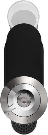 Кавомашина Nespresso Vertuo Next Krups XN910C: 6 розмірів чашок, автоматичне розпізнавання капсул, об'єм резервуару 1.1 л, 54% з переробленого пластику, темне хромоване покриття