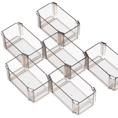 Relaxdays 6-Piece Drawer Organiser System