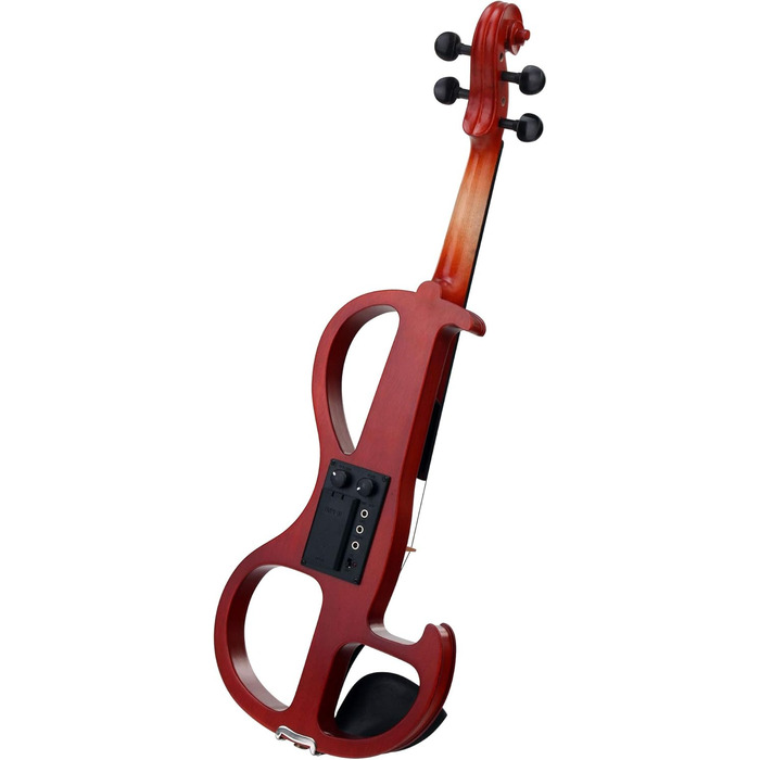 Електроскрипка Cantabile EV-90: класична модель з підсилювачем, корпус з ялини та клена, накладка з ебену, матове натуральне покриття