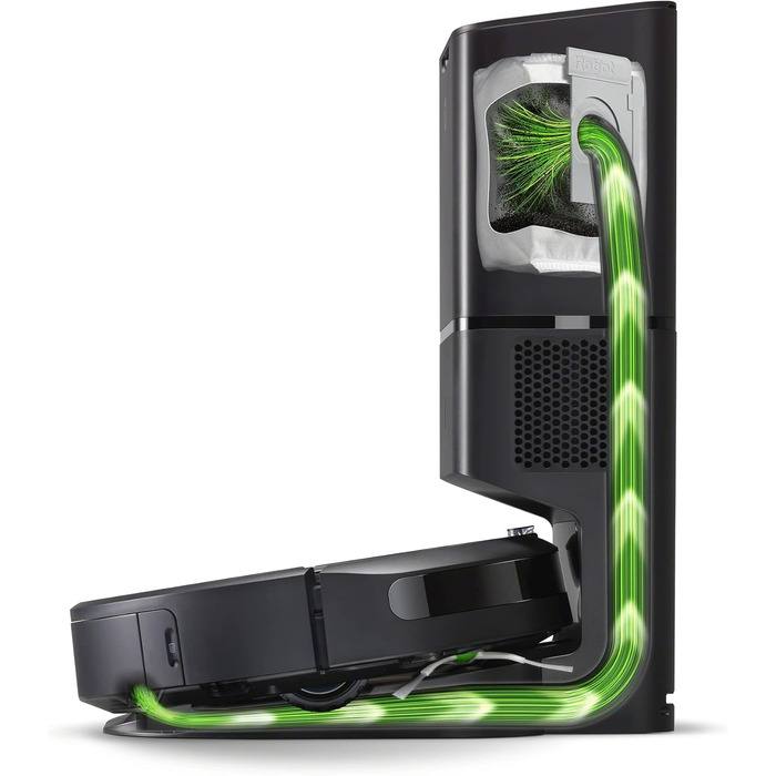 Робот-пилосос iRobot Roomba Combo i8+ з авто-дозаправкою та миттям підлоги, картографією, PrecisionVision Navigation та розпізнаванням об'єктів