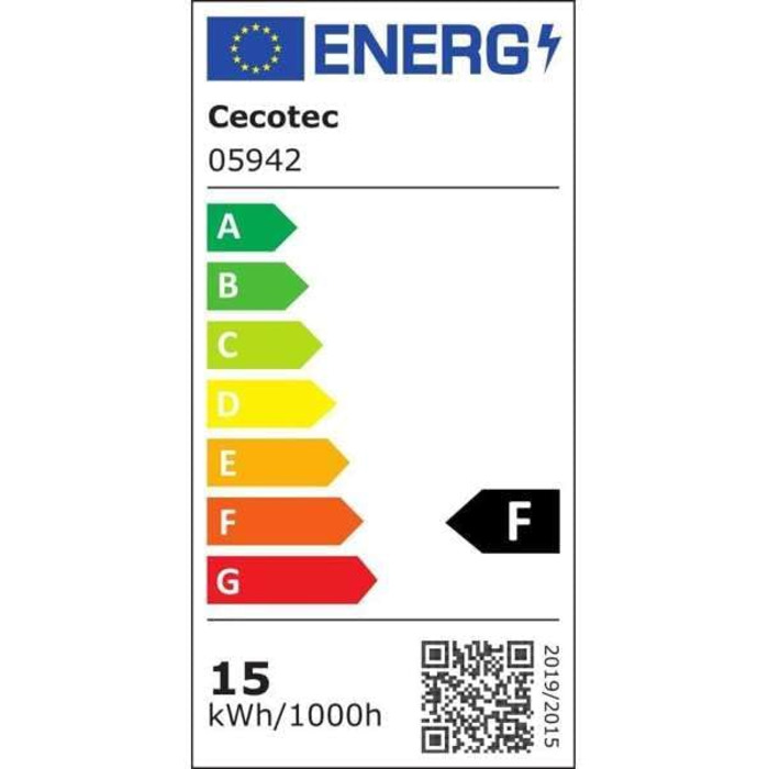 Стельовий вентилятор Cecotec EnergySilence Aero 470 106 см з пультом, чорний, 3 швидкості, зимовий режим