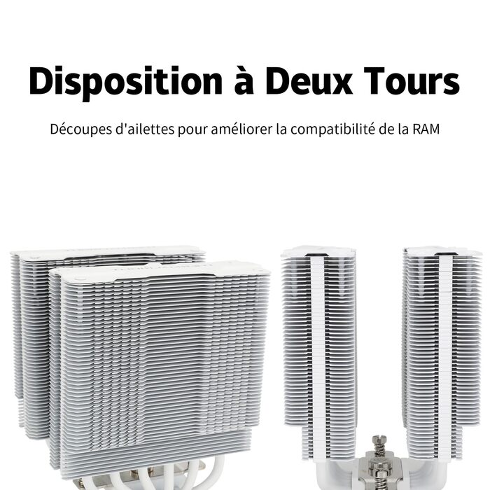 Кулер для процесора Thermalright Peerless Assassin 120 (PA 120 White) — 6 теплових трубок, 2 вентилятори 120мм PWM TL-C12, AGHP, для AMD AM4/AM5, Intel 1700/1200/115x/2011, білий