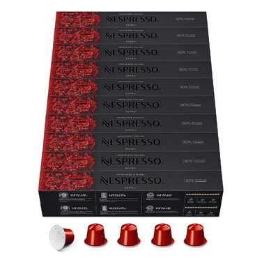 Nespresso Ispirazione Napoli: Капсули для кавомашини Nespresso Original (50 шт.) - Темне обсмаження