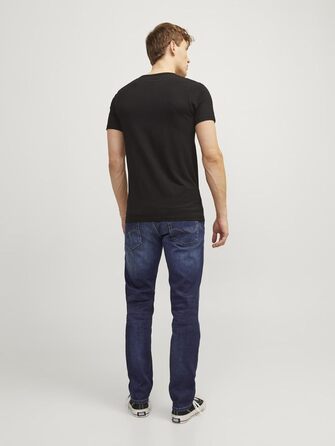 Джинси чоловічі JACK & JONES JJICLARK Original Regular Fit сині, 36W/32L, Denim