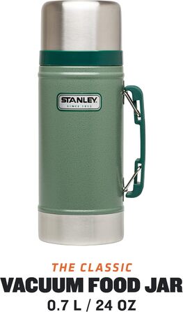 Термоконтейнер Stanley Classic Legendary 709 мл, нержавіюча сталь, зелений, BPA-Free, 15 год, для їжі