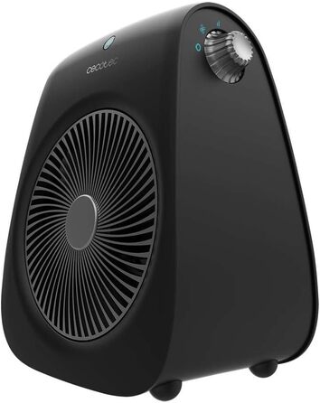 Електричний обігрівач Cecotec ReadyWarm 2000 Max Force - 20 м², 2000 Вт, вертикальний, чорний