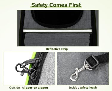 Рюкзак для кота Pecute з сітчастим вікном, переноска для тварин, дихаючий та легкий, сірий, до 6 кг