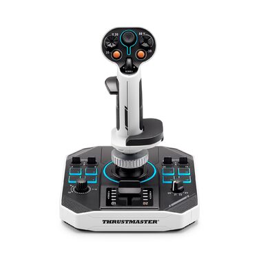 Thrustmaster Sol-R 1 Flightstick: Професійний геймпад для космічних симуляторів PC – H.E.A.R.T. магнітні сенсори, 16-bit, ергономічний дизайн, ідеально для Star Citizen & Elite Dangerous