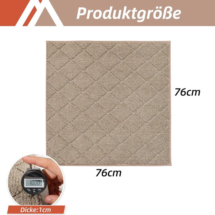 Ковзаючі килимки на сходи COSY HOMEER, 15 шт., 70 x 22 см, антиковзаючі, самоклеючі, машинне прання, 100% поліестер, TPE-підкладка, для дітей, літніх людей та домашніх тварин, сірий та білий