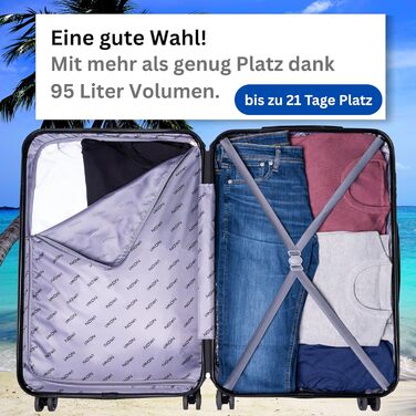NOWI® Валіза Koffer Klein: 55x40x20 см, 34 л, ручна, для Ryanair, Lufthansa, 55x40x20, металік зелений