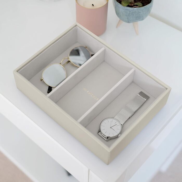 Набір скриньок для прикрас Stackers Classic Medium (Hellbeige), 2 шт.