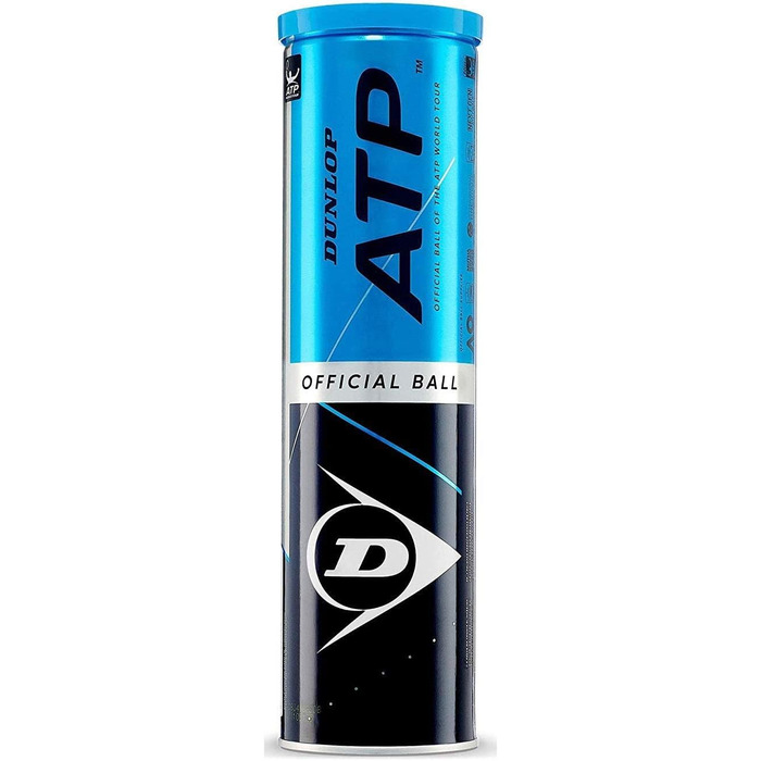 Dunlop ATP Official Tennis Balls - 12 Pack (3 x 4)