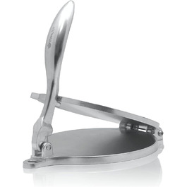 Пресс для тортилій Mahlzeit Ø 20 см з алюмінію з папером для випікання | для тортилій, тостонес, кесадільї, роті, емпанадас, маїсових тортилій та арепа