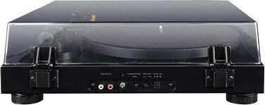 Програвач вінілу Fluance RT80 Klassischer: Ремінний привід, Audio-Technica AT91, вбудований фонокоректор, чорний глянцевий корпус MDF