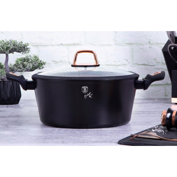 Традиційна каструля Berlinger Haus Black Rose, 4,1 л