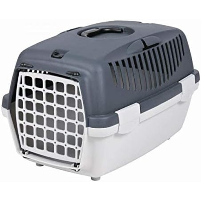 Транспортний бокс Trixie Capri 1, XS (32x31x48 см), темно-сірий/світло-сірий