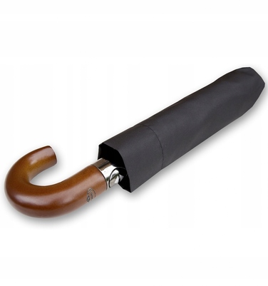 Чоловіча автоматична складана парасолька F.P.Parasol MP330 з чохлом, чорна