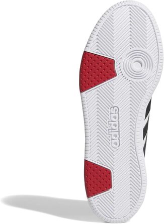 Кросівки Adidas Hoops Classic Unisex (48 EU, Білий, Червоний, Чорний)