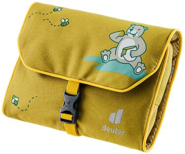 Дитяча косметичка для гігієни Deuter Wash Bag Kids (Turmeric) — водонепроникний дорожній органайзер для дітей
