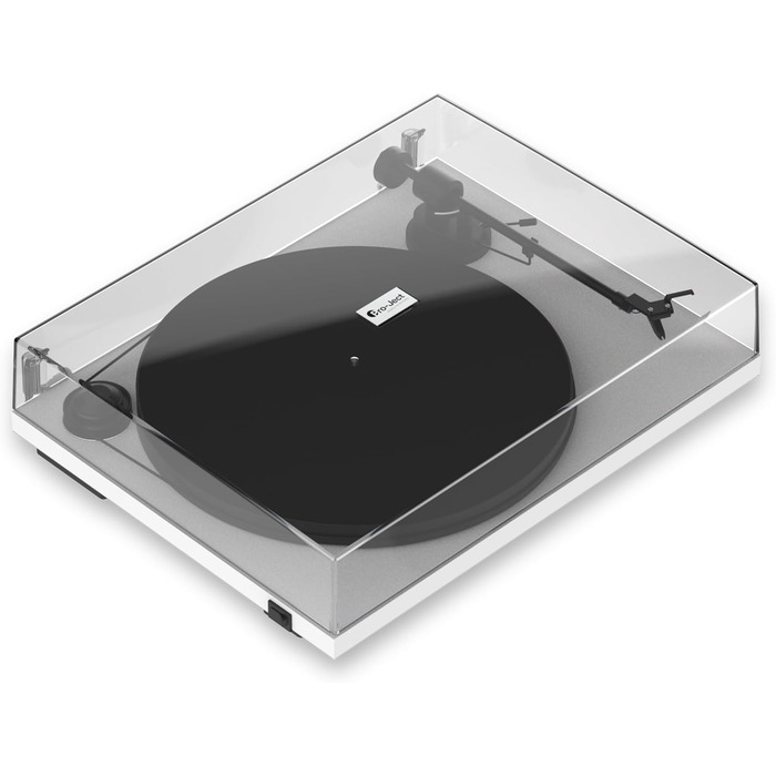 Pro-Ject Primary E White – Вініловий програвач для аудіофілів, Plug&Play