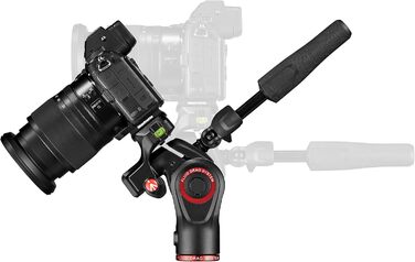 Карбоновий штатив Manfrotto Befree Live Carbon з відео-головкою та сумкою, для DSLR та бездзеркальних камер, навантаження 4кг