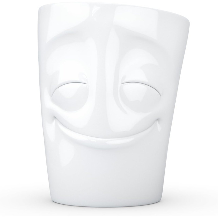 Fiftyeight products, Fiftyeight set with 2 handled cups, Pleasure and Dirty White, approx. 350 ml