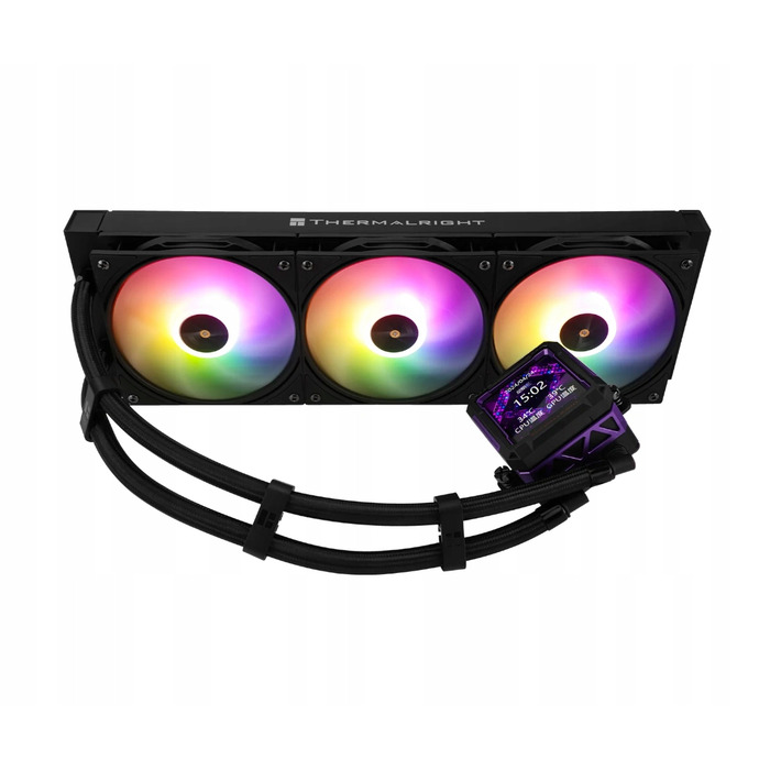 Рідинне охолодження Thermalright Frozen Warframe Pro 360 Black ARGB LCD