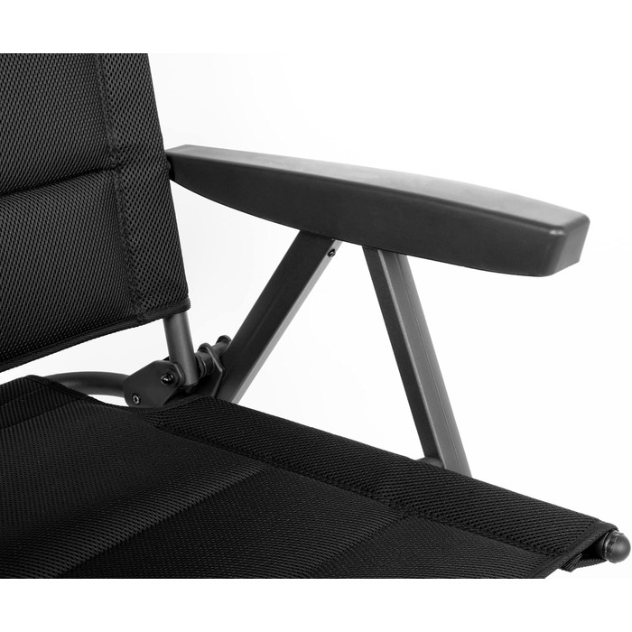 Кемпінговий стілець Brunner Skye 3D Black - чорний