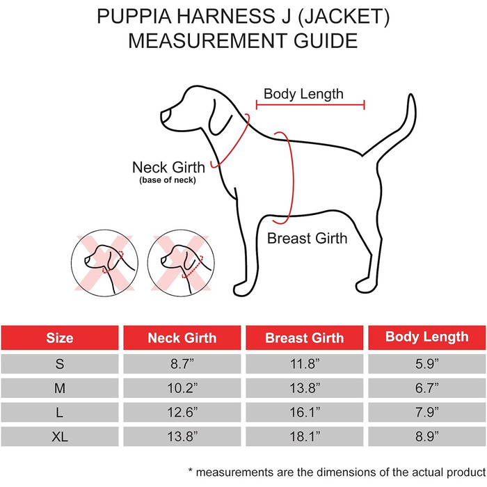 Шлейка для собак Puppia Serval J, розмір M, бежева - зручна та регульована