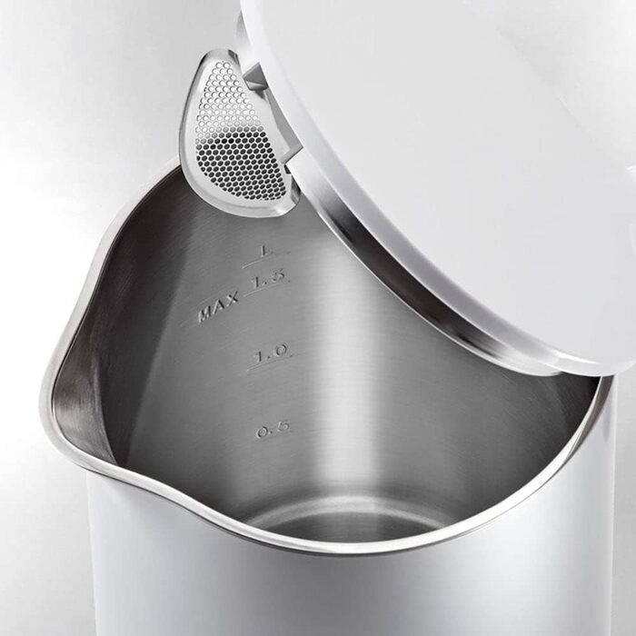 ZWILLING ENFINIGY Water Kettle Pro with Temperature Setting, Stainless Steel Scale Filter & Keep-Warm Function, 1850 Watts, 1.5 Liters, Pink