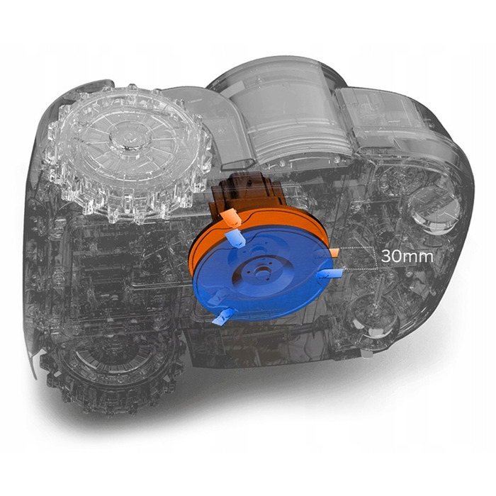 Робот-газонокосарка Segway Navimow i108E 4G, ширина косіння 18 см