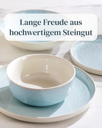 Сервірувальна тарілка Steingut Ibiza - велика, овальна, бежево-блакитна. Ідеальна для створення атмосфери Середземномор'я