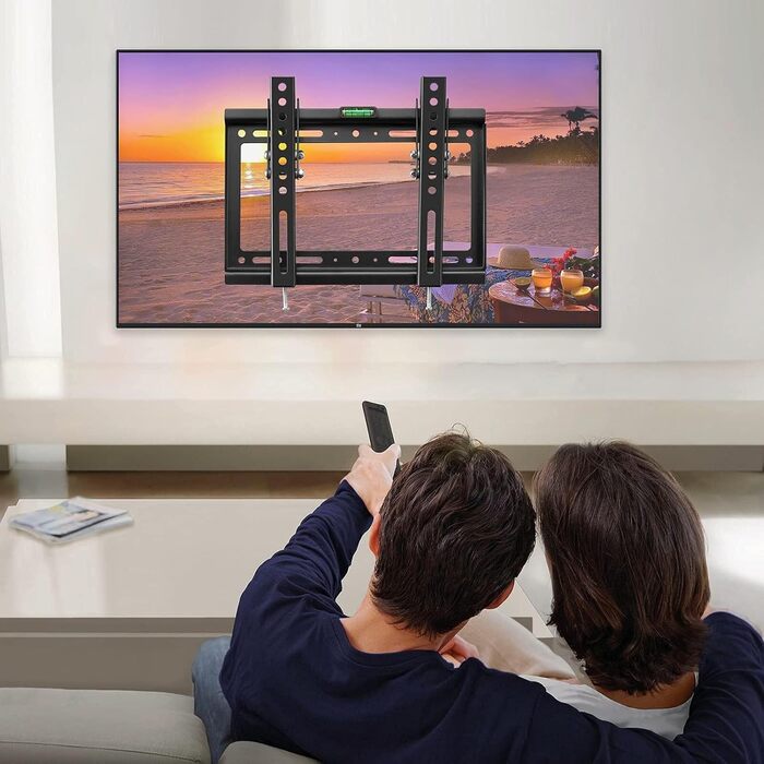Кріплення для телевізора Suptek 32 дюйми, VESA 200x200mm, для LED/LCD/OLED телевізорів 14-32 дюймів, настінне кріплення, нахильний, до 25кг