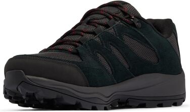 Чоловічі трекінгові черевики Columbia Redmond Iv Low Waterproof Mid Rise, чорний/червоний