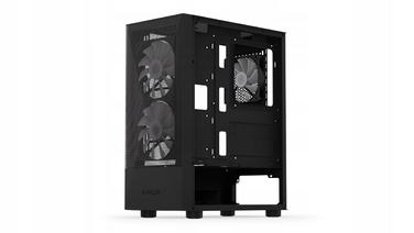 Корпус Krux Vako RGB Midi Tower, чорний