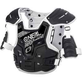 Захист грудей O'NEAL PXR Stone Shield для мотокросу, ендуро, пластик, регульовані ремені, для дорослих, чорний/сірий, універсальний розмір