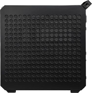Корпус для ПК Cooler Master Qube 500 Flatpack: ATX, повністю модульний, з 120 мм вентилятором SF-L та вертикальною підсвічуванням для відеокарти, підтримка EATX, 2 x 280 мм радіатори, колір м'ятно-зелений (чорний)