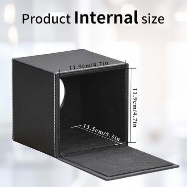 Скляна коробка для серветок прямокутної форми, тримач для косметичних серветок, органайзер для туалетного столика, ванної кімнати, авто, офісу, вінтажний стиль (чорний)