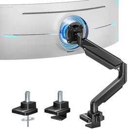 Кріплення для монітора ARES WING: регульована підставка для монітора 17'-49', чорна