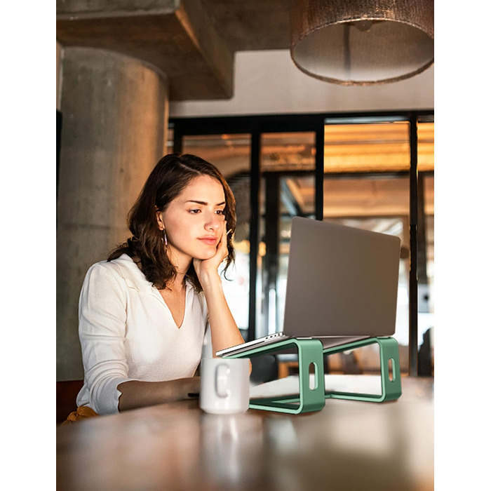 Підставка для ноутбука Soundance, алюміній, ергономічна, 10-15.6 дюймів