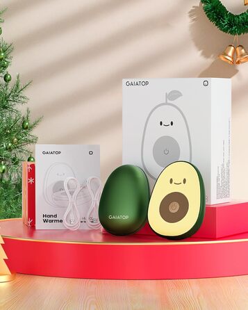 Електричні грілки для рук Gaiatop (2 шт.), магнітні, 3 режими нагріву, портативні, для активного відпочинку та подарунків